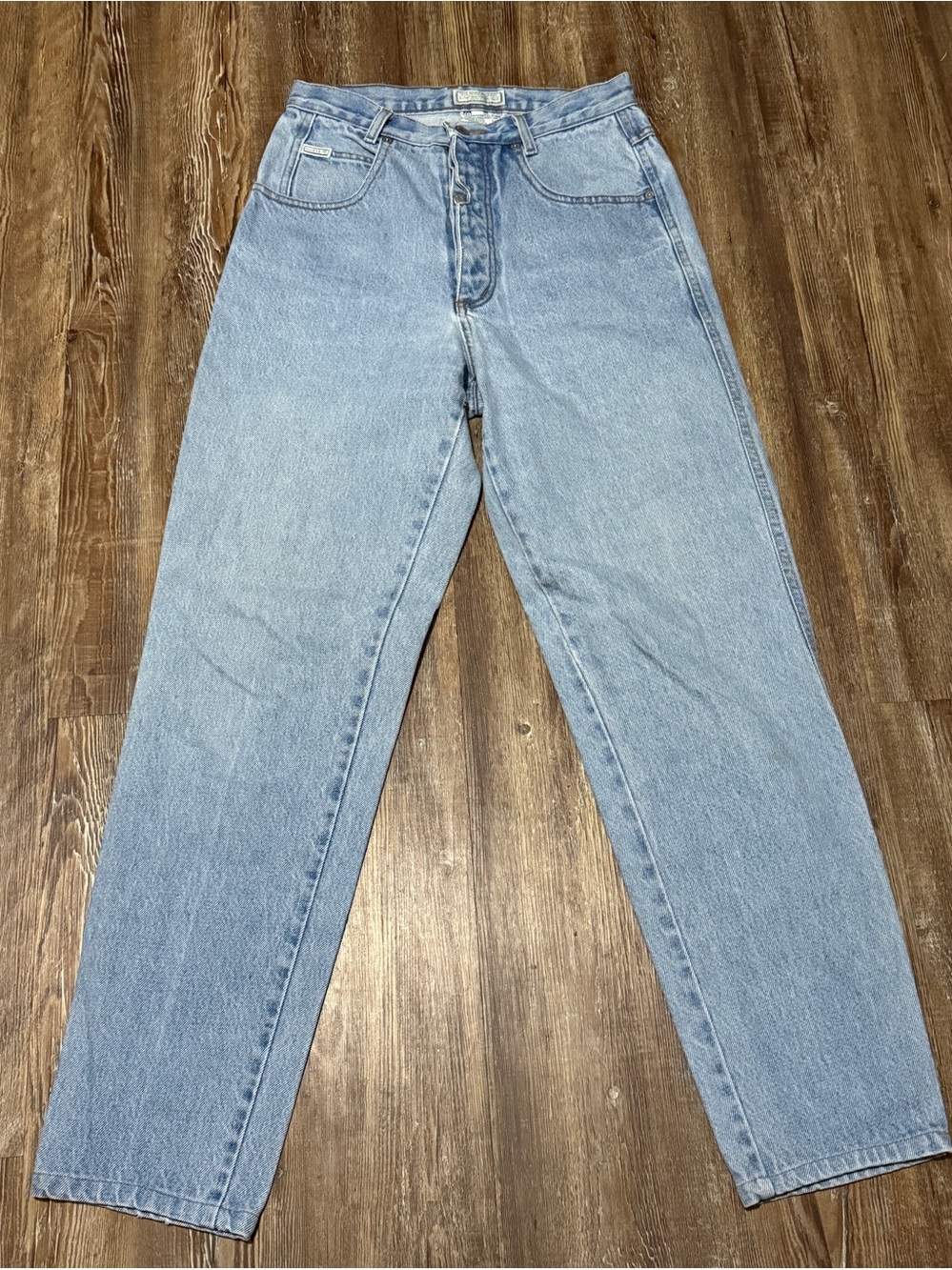 Vintage Guess Georges Marciano Jeans Women's 28 Button Fly Straight Leg Denim